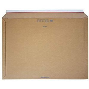 Carte Dozio - Enveloppen van stevig karton met lange opening voor verzending - F.to int. 740 x 530 - 25 stuks per verpakking.