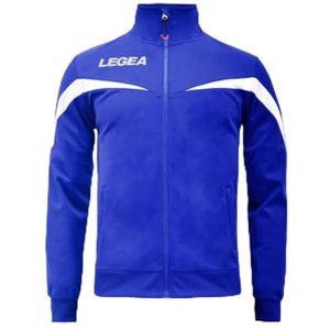 LEGEA, Salvador jas, lichtblauw/wit, maat XS, uniseks, lichtblauw-wit, XXS