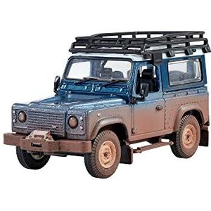 Britains 1:32 Land Rover Defender Modderige stijl, compatibel met speelgoed in schaal 1:32, voor verzamelaars en kinderen vanaf 3 jaar
