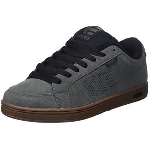 Etnies Kingpin Low-Top Sneakers voor heren, Grijze zwarte kauwgom, 41.5 EU