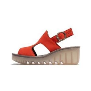 Fly London Dames BAIF585FLY Sandaal, Devil Red, 2 UK, Duivel Rood, 35 EU