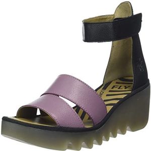 Fly London Bono290fly sandaal voor dames, Violet Zwart, 37 EU