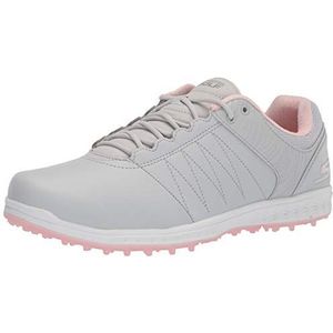 Skechers Go Golf Pivot Spikeless Golf Shoe dames Go Golf Pivot Spikless Golf Shoe, Lichtgrijs roze, 9.5 Wide