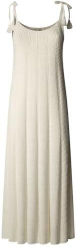 Pepe Jeans - Ohara - Gebreide Jurk - Wit - 7/8 Lengte