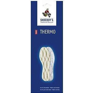 Shoeboy's Thermo-zachte, warme binnenzool van 100% zuivere scheerwol, maat 37, 1 paar