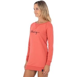 W Oceancare O&O Script Fleece Jurk