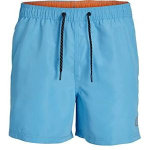 JACK & JONES Jpstfiji Jjswim Solid Sn Ps Zwemshorts voor heren, Ethereal Blue, 44 Grote maten