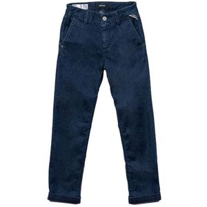 Replay Elegante chino jeans voor jongens, slimfit, 009, medium blue., 8 Jaar