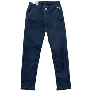 Replay Elegante chino jeans voor jongens, slimfit, 009, medium blue., 8 Jaar