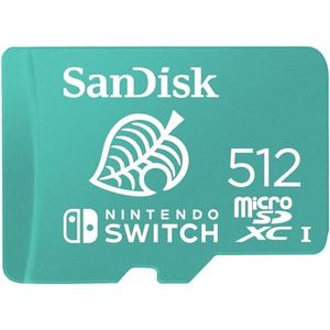 SanDisk microSDXC UHS-I kaart voor Nintendo Switch 512GB - Product met Nintendo-licentie