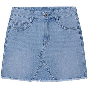 Pepe Jeans Kourtney rok voor meisjes, Blauw (Denim-pr0), 14 jaar