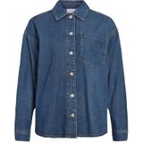 VILA - VIKiki - Blouse - Blauw - Denim