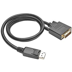 Tripp Lite P581-003-V2 0.91m DisplayPort DVI-D zwart videokabel-adapter