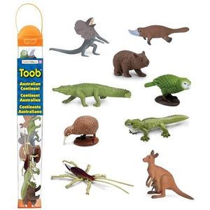 Safari Ltd. TOOB-collectie, speelgoedfiguren van het Australische continent, niet giftig en BPA-vrij, speelgoeddieren, geschikt voor kinderen vanaf 3 jaar