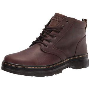 Dr. Martens Unisex's Bonny lederen mode laars, Donkerbruin Crazy Horse, 43 EU