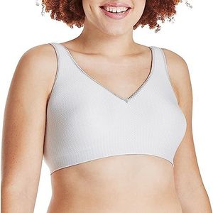 Hanes Comfort Evolution BH voor dames, ondoorzichtig, Sterling grijze visgraatprint, S