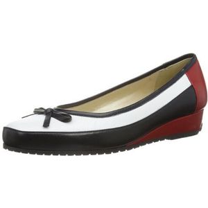 Bagnoli 941535 941535 damesslippers, blauw, wit, rood 5, 40.5 EU