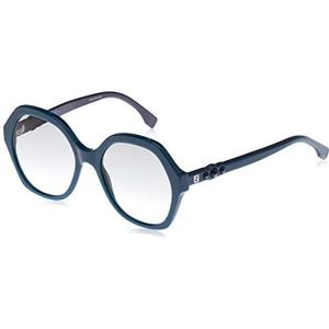 Fendi zonnebril FF 0270/S ZI9/9O groot zonnebril 56, blauw