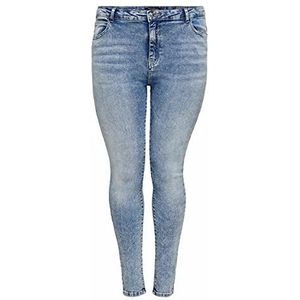 ONLY Carmakoma Dames Jeans, blauw (light blue denim), 50W / 30L