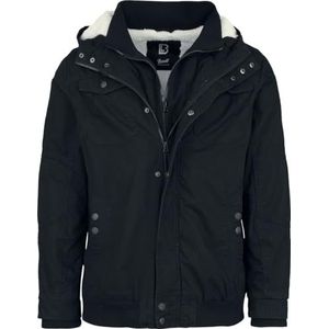 Brandit Medow Jacket Winterjas zwart L 100% katoen Basics
