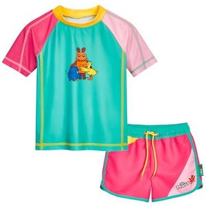 Playshoes Tweedelige Rash-Guard-set voor meisjes, De muis vrienden, 110-116