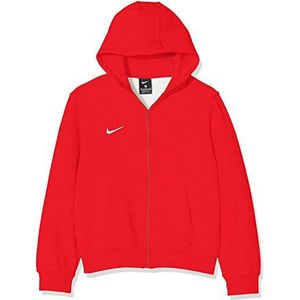 Nike Kindersweatshirt Team Club Full Zip Capuchonjas, Blauw (Obsidian/Voetbal White), S