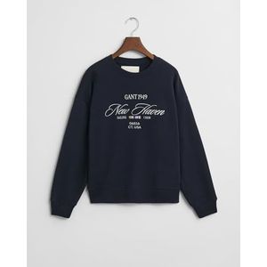 GRAPHIC C-NECK Sweat, evening blue, S