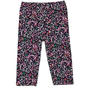 s.Oliver Capri leggings voor meisjes met allover print, blauw, 116 cm