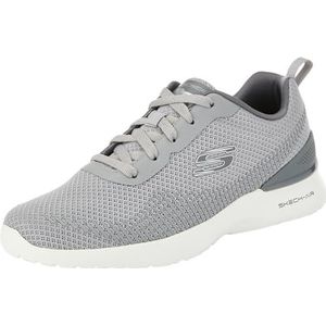 Skechers Skech-AIR Dynamight BLITON Sneakers voor heren, grijs mesh/synthetisch, 6.5 UK, Grijs Mesh Synthetisch, 40 EU