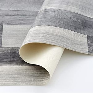 Holm Vinyl tapijt, lang, simulatie parket, 60 x 150 cm, antislip en onderhoudsvriendelijk, ideaal voor hal, keuken of buiten