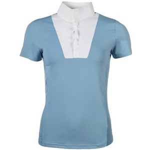 HKM Virginia korte mouw Wedstrijdshirt voor dames Ijsblauw L