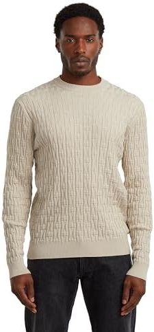 G-star - D27110-C259 - Trui - Chain Structure Knit - Normale Pasvorm - Ronde Hals