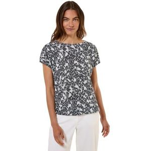 Cecil - T-shirt - Kleur: Vanilla White - All-over Print