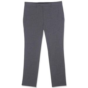 DKNY Klassieke herenbroek, Antraciet massief, 34W / 32L