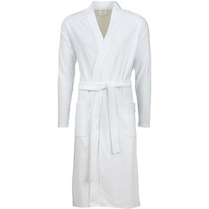 Trigema Lichte badjas voor heren, wit, XL