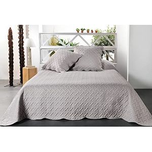 Linder Contemporary sprei Californië, lichtgrijs, 250 x 260 cm