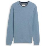 TOM TAILOR heren trui, 39094 - Faded Blue Melange, XL
