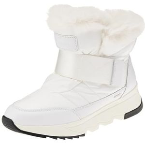Geox Meisjes D Falena B ABX enkellaars, wit, 35 EU