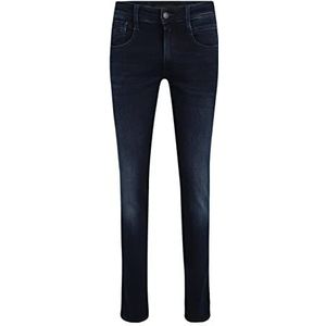 Replay Heren Anbass X-lite Jeans, 007 Dark Blue, 27W / 30L EU, 007, donkerblauw, 27W x 30L