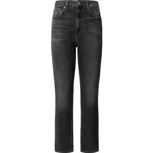Pepe Jeans - Tapered Jeans - Zwart - Hoge Taille - Denim-9FA