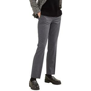 TOM TAILOR Dames stoffen broek 1034205, 30281 - Evident Anthracite Melange, 32W / 32L