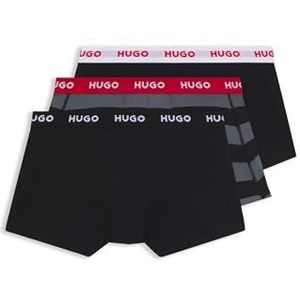 HUGO Menswear - Korte Boxershorts - Set van Drie - Stretchkatoen