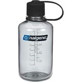 Nalgene Sustain Tritan BPA-vrij waterfles gemaakt van materiaal afgeleid van 50% plastic afval, 16 oz, smalle mond, grijs