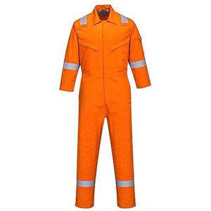 Portwest FR51 Bizflame Plus Dames Overall, Oranje, Normaal, Grootte XL