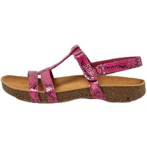 Art 0946 I Breathe, platte sandalen voor dames, fuchsia, maat 42, Fuchsia, 42 EU