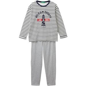 United Colors of Benetton Pyjama Set voor jongens, Meerkleurig, 100