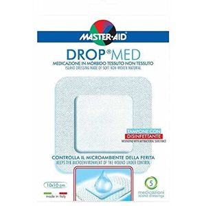 Drop Med, 10 x 10 cm, 1 stuk