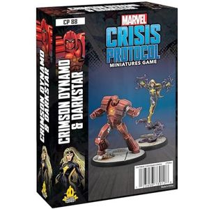 Atomic Mass Games Crimson Dynamo & Dark Star: Marvel Crisis Protocol Miniaturen Spel Leeftijden 14+ 2 Spelers 45 Minuten Speeltijd, FFGCP88