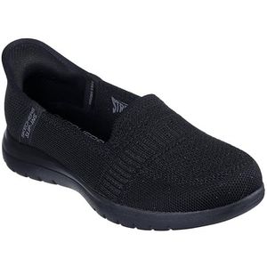 Skechers Slip-on instappers voor dames, zwart, 39.5 EU