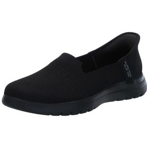 Skechers Slip-on instappers voor dames, zwart, 39.5 EU